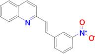 2-[(E)-2-(3-nitrophenyl)vinyl]quinoline