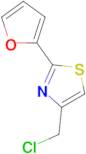 4-(chloromethyl)-2-(2-furyl)-1,3-thiazole