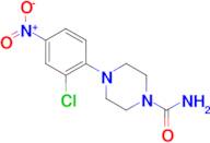 4-(2-chloro-4-nitrophenyl)piperazine-1-carboxamide