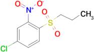 4-chloro-2-nitro-1-(propylsulfonyl)benzene