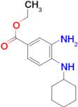 ethyl 3-amino-4-(cyclohexylamino)benzoate