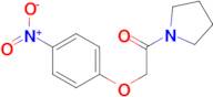 1-[(4-nitrophenoxy)acetyl]pyrrolidine