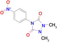 1,2-dimethyl-4-(4-nitrophenyl)-1,2,4-triazolidine-3,5-dione