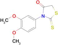 3-(3,4-dimethoxyphenyl)-2-thioxo-1,3-thiazolidin-4-one