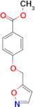 Methyl 4-(isoxazol-5-ylmethoxy)benzoate