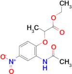 ethyl 2-[2-(acetylamino)-4-nitrophenoxy]propanoate