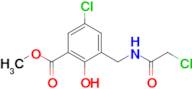 methyl 5-chloro-3-{[(chloroacetyl)amino]methyl}-2-hydroxybenzoate