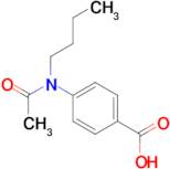 4-[acetyl(butyl)amino]benzoic acid