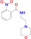 N-(2-morpholin-4-ylethyl)-2-nitrobenzamide