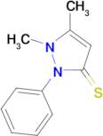 1,5-dimethyl-2-phenyl-1,2-dihydro-3H-pyrazole-3-thione