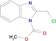 methyl 2-(chloromethyl)-1H-benzimidazole-1-carboxylate