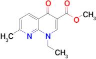 methyl 1-ethyl-7-methyl-4-oxo-1,4-dihydro-1,8-naphthyridine-3-carboxylate