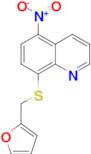 8-[(2-furylmethyl)thio]-5-nitroquinoline