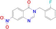 3-(2-fluorobenzyl)-7-nitroquinazolin-4(3H)-one