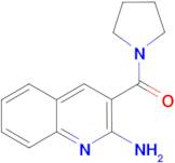 3-(pyrrolidin-1-ylcarbonyl)quinolin-2-amine