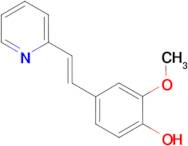 2-methoxy-4-[(E)-2-pyridin-2-ylvinyl]phenol