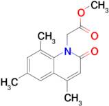 methyl (4,6,8-trimethyl-2-oxoquinolin-1(2H)-yl)acetate