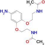 N,N'-[(4-amino-1,2-phenylene)bis(oxyethane-2,1-diyl)]diacetamide