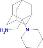 [(2-piperidin-1-yl-2-adamantyl)methyl]amine