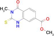 methyl 2-mercapto-3-methyl-4-oxo-3,4-dihydroquinazoline-7-carboxylate