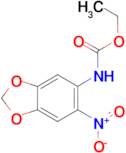 ethyl (6-nitro-1,3-benzodioxol-5-yl)carbamate