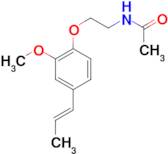 N-(2-{2-methoxy-4-[(1E)-prop-1-en-1-yl]phenoxy}ethyl)acetamide