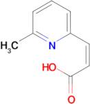 (2Z)-3-(6-methylpyridin-2-yl)acrylic acid