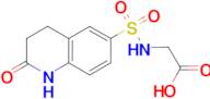 N-[(2-oxo-1,2,3,4-tetrahydroquinolin-6-yl)sulfonyl]glycine