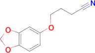 4-(1,3-benzodioxol-5-yloxy)butanenitrile