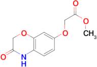 methyl [(3-oxo-3,4-dihydro-2H-1,4-benzoxazin-7-yl)oxy]acetate