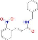 (2E)-N-benzyl-3-(2-nitrophenyl)acrylamide