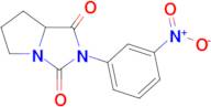 2-(3-nitrophenyl)tetrahydro-1H-pyrrolo[1,2-c]imidazole-1,3(2H)-dione