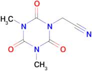 (3,5-dimethyl-2,4,6-trioxo-1,3,5-triazinan-1-yl)acetonitrile