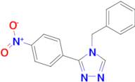 4-benzyl-3-(4-nitrophenyl)-4H-1,2,4-triazole