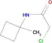 2-chloro-N-(1-methylcyclobutyl)acetamide