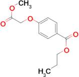 propyl 4-(2-methoxy-2-oxoethoxy)benzoate