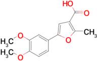 5-(3,4-dimethoxyphenyl)-2-methyl-3-furoic acid