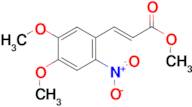 methyl (2E)-3-(4,5-dimethoxy-2-nitrophenyl)acrylate