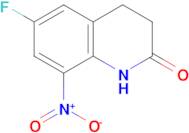 6-fluoro-8-nitro-3,4-dihydroquinolin-2(1H)-one