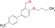 4-butoxy-4'-methylbiphenyl-3-carbaldehyde