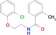 N-[2-(2-chlorophenoxy)ethyl]-2-methylbenzamide