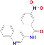 3-nitro-N-quinolin-3-ylbenzamide
