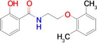 N-[2-(2,6-dimethylphenoxy)ethyl]-2-hydroxybenzamide