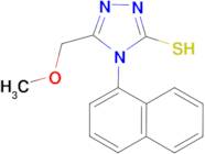 5-(methoxymethyl)-4-(1-naphthyl)-4H-1,2,4-triazole-3-thiol