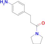 [4-(3-oxo-3-pyrrolidin-1-ylpropyl)phenyl]amine