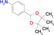 [4-(4,4,5,5-tetramethyl-1,3-dioxolan-2-yl)phenyl]amine