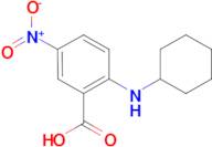 2-(cyclohexylamino)-5-nitrobenzoic acid