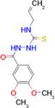 N-allyl-2-(3,4-dimethoxybenzoyl)hydrazinecarbothioamide