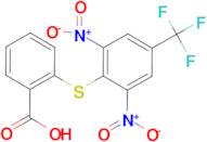 2-{[2,6-dinitro-4-(trifluoromethyl)phenyl]thio}benzoic acid