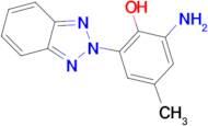 2-amino-6-(2H-1,2,3-benzotriazol-2-yl)-4-methylphenol